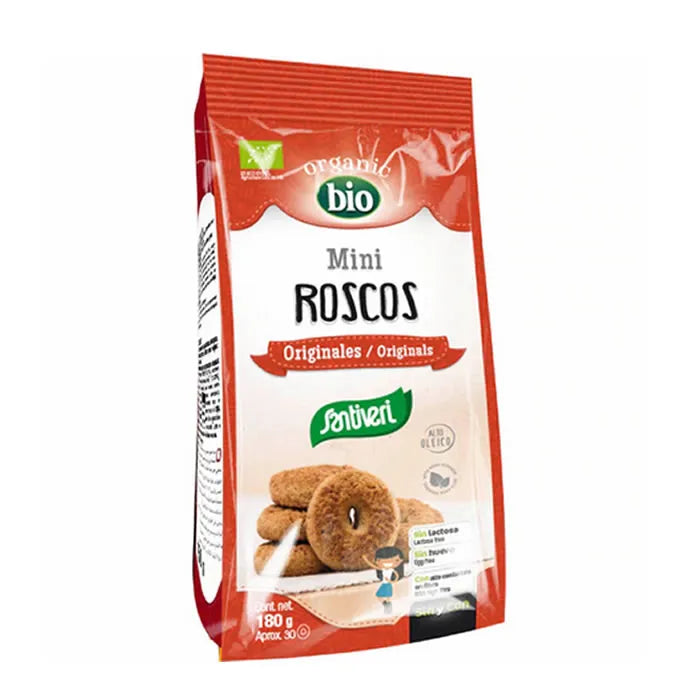Santiveri Original Mini Doughnuts Bio, 180 g