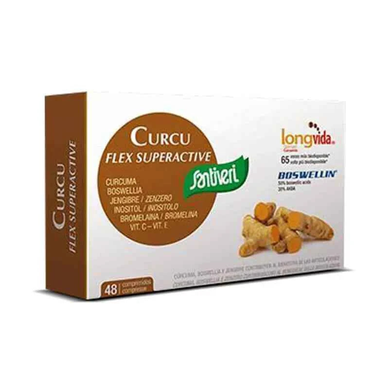 Santiveri Curcu Flex Superactive, 48 tablets