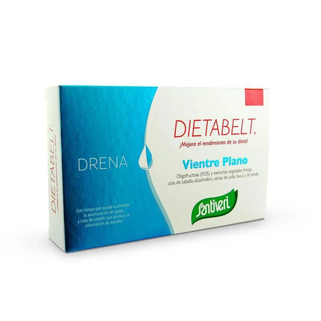 Santiveri Dietabelt Drains Flat Belly, 60 capsules
