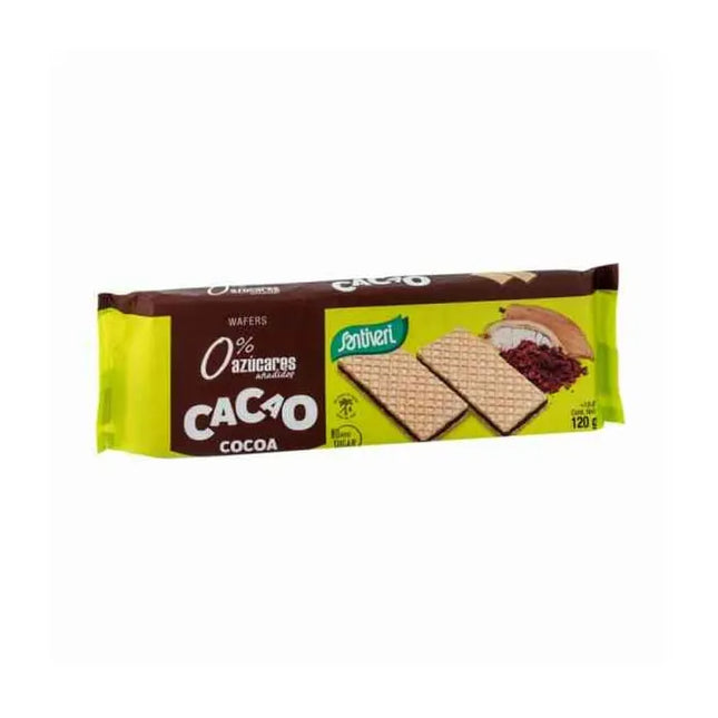 Santiveri Chocolate Filled Biscuits, 160 g