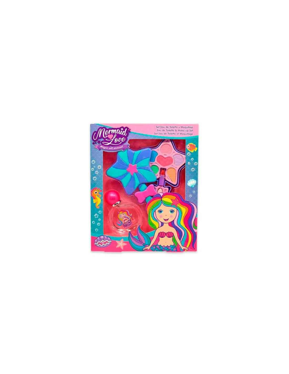 Cartoon Lorenay Mermaid Love – Eau de Toilette Unisex y Maquillaje Eau de Toilette Spay 50 ml Sets