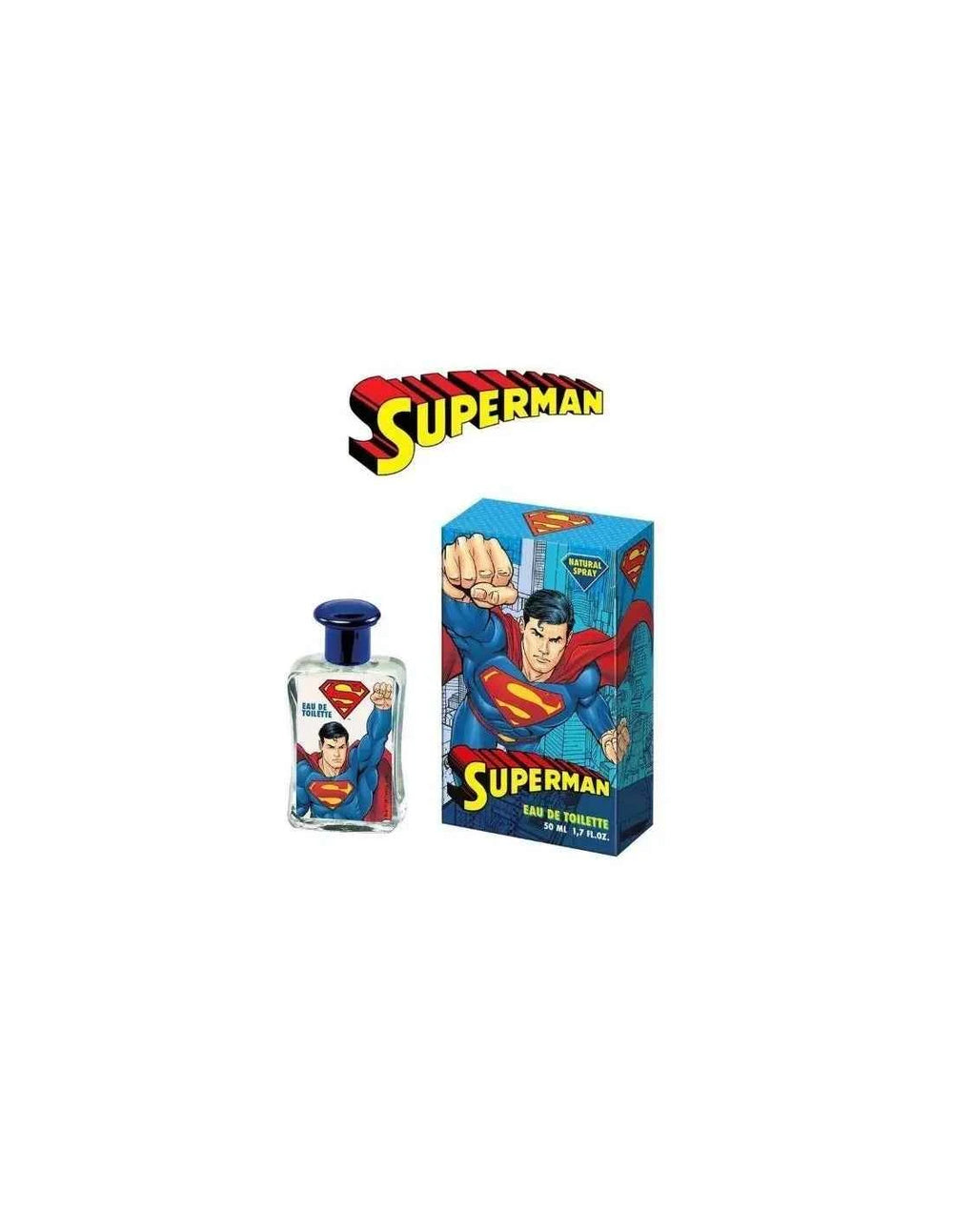 Cartoon Lorenay Superman – Eau de Toilette Unisex, 50 ml