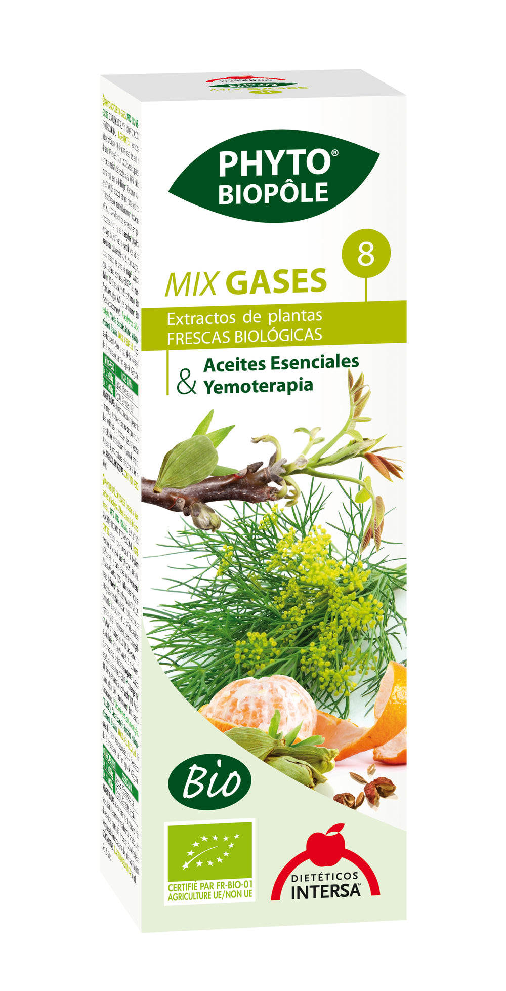 Intersa Phytobiopole Mix Gases, 50 ml
