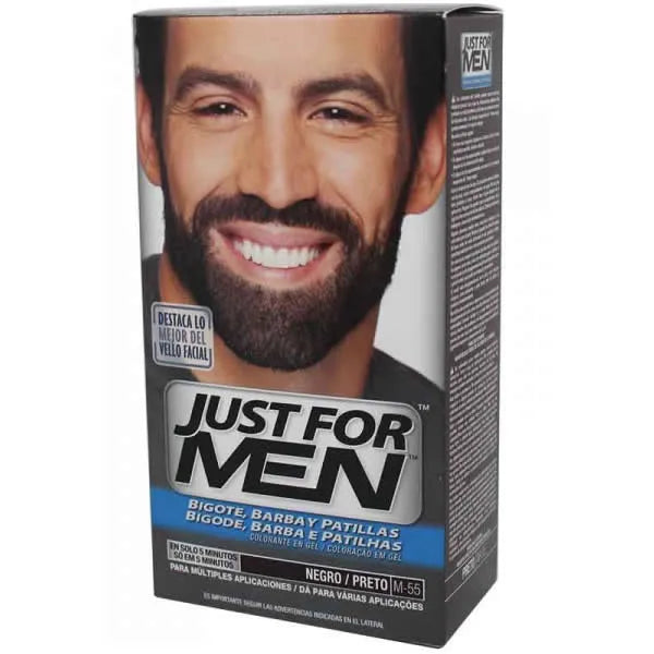 JUST FOR MEN Moustache And Beard Real Black, 28.4 g