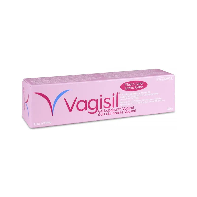 Vagisil Gel Vaginal Lubricant Heat Effect, 30 g