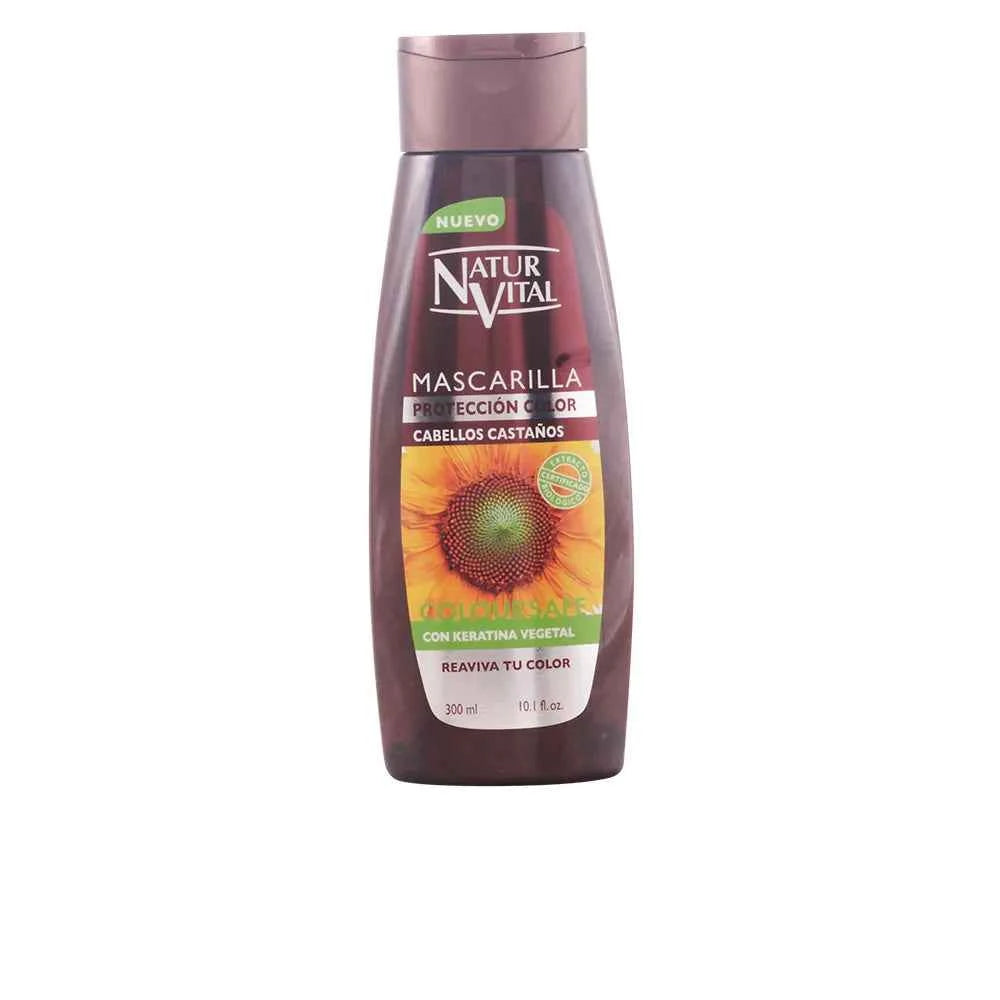Naturaleza Y VIDA Colorsafe Brown Hair Mask Unisex, 300 ml