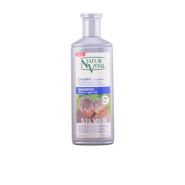 Naturaleza Y VIDA Silver – Shampoo Unisex, 300 ml