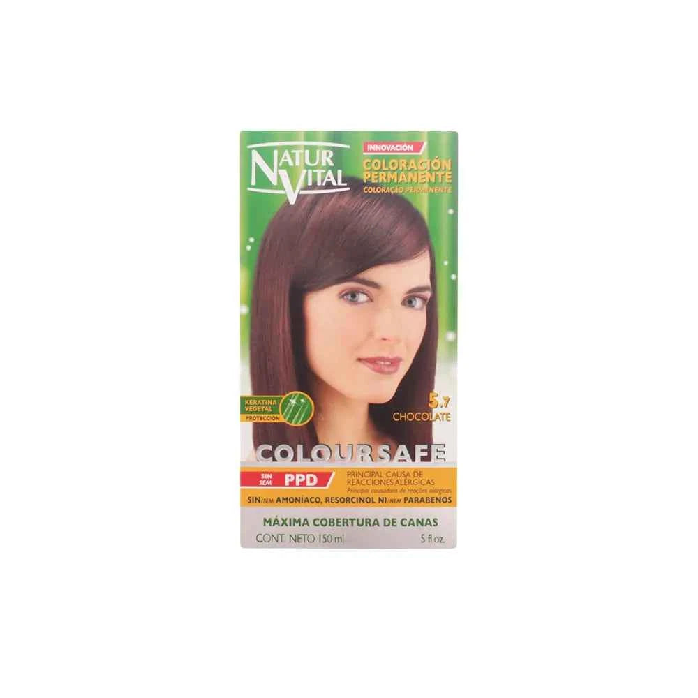 Naturaleza Y VIDA Coloursafe Permanent 5.7 Chocolate Unisex, 150 ml