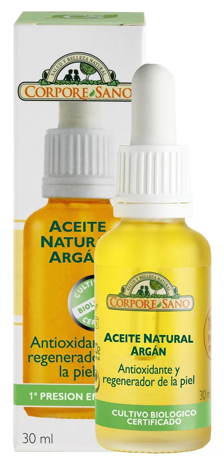 Corpore Aceite Natural Argan Bio, 30 ml
