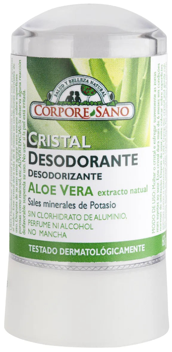 Corpore Desod Mineral Aloe 60 g Potassium Alum y Aloe Ve
