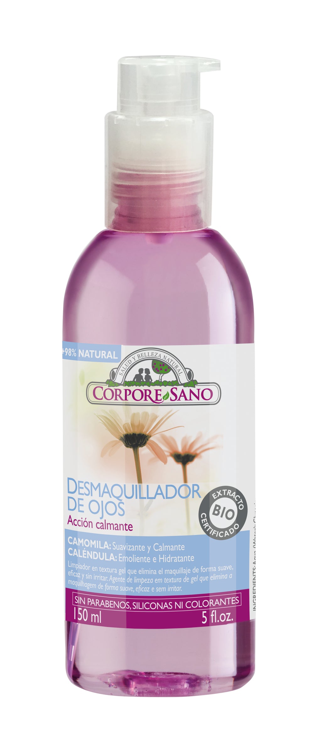 Corpore Desmaquillador Ojos 125 ml Bio