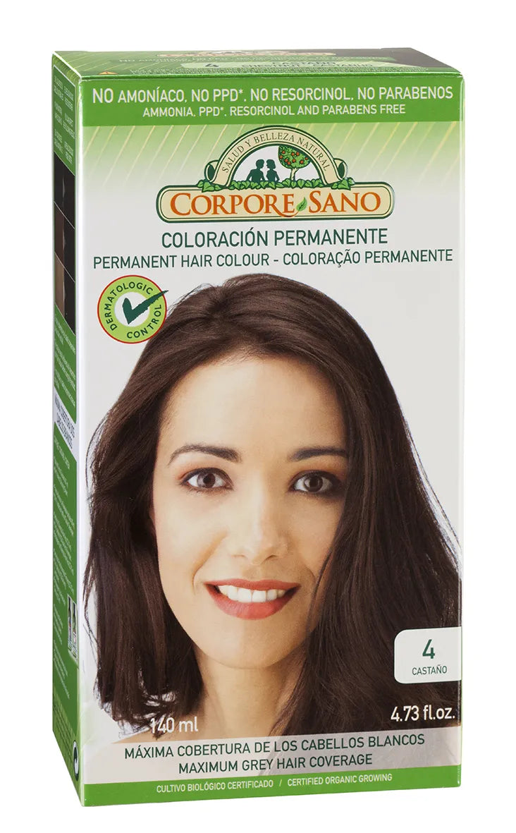 Corpore Tinte 4 Castaño 140 ml Bio