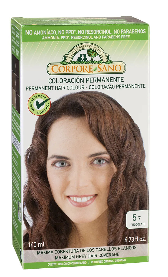 Corpore Tinte 5,7 Chocolate 140 ml Bio