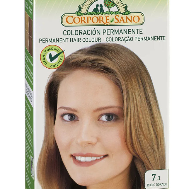 Corpore Tinte 7,3 Rubio Dorado 140 ml Bio