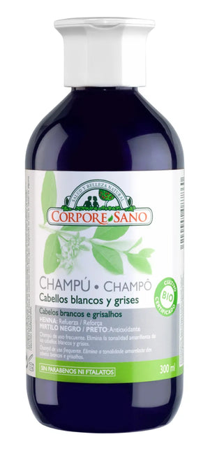 Corpore Champu Cabellos Gris-Blanco 300 ml Bio
