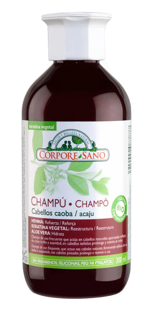 Corpore Champu Henna Cabellos Caoba 300 ml Sandalo