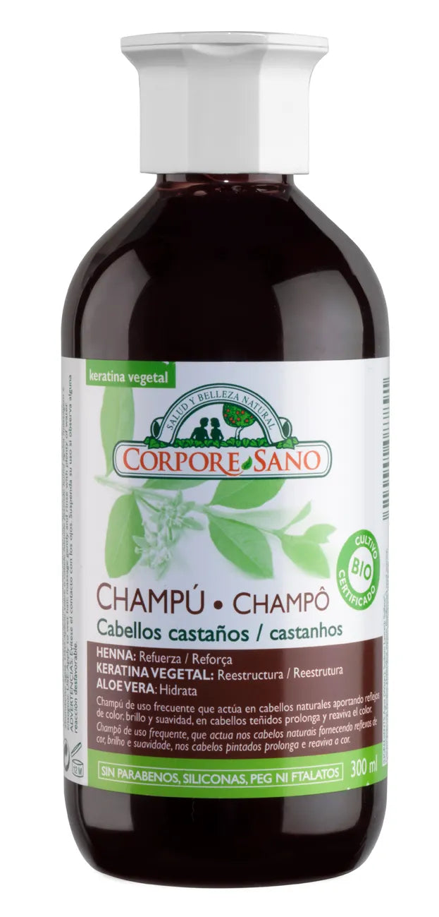 Corpore Champu Henna Cab Castaños 300 ml Bio