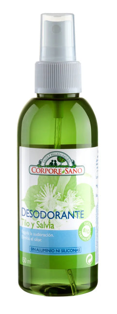 Corpore Desodorante Tilo Salvia Bio, 150 ml
