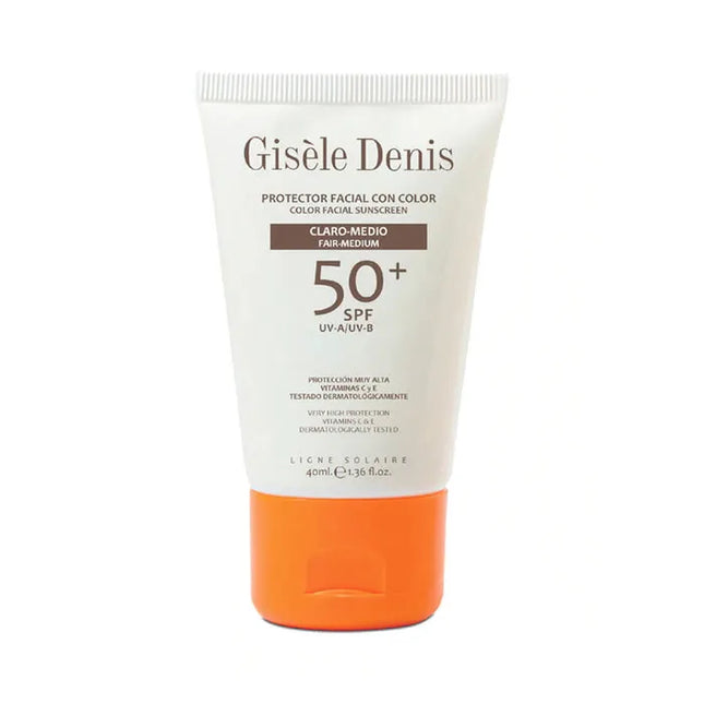 Gisèle Denis Color Facial Sunscreen Spf50+ Fair/Medium Unisex, 40 ml