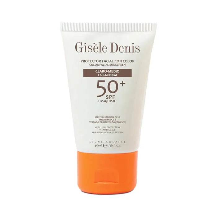 Gisèle Denis Color Facial Sunscreen Spf50+ Fair/Medium Unisex, 40 ml