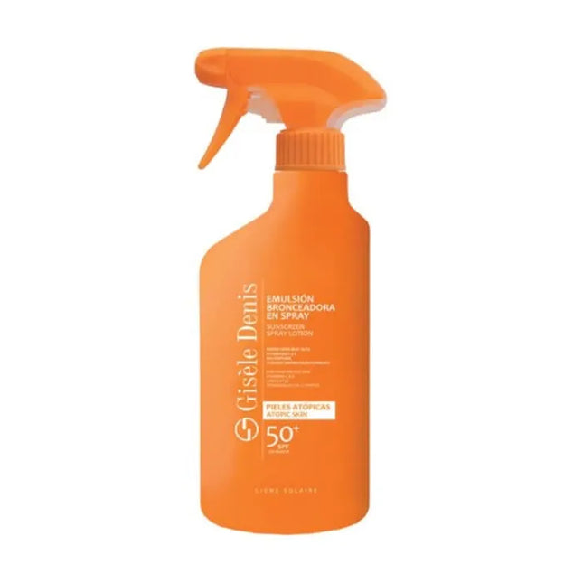 Gisèle Denis Atopic Skin Tanning Emulsion Spf50 + – Spray Unisex, 300 ml