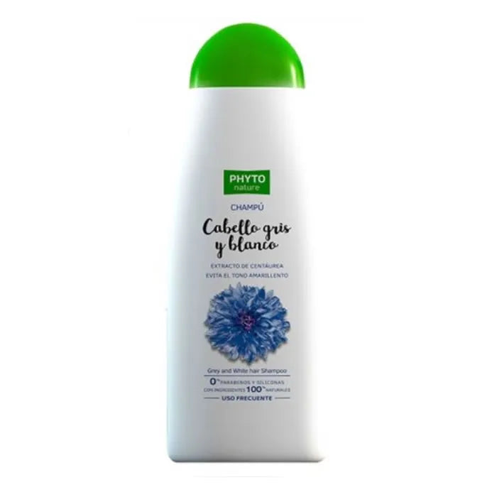 Phyto Nature Gray & White Hair – Shampoo Unisex, 400 ml