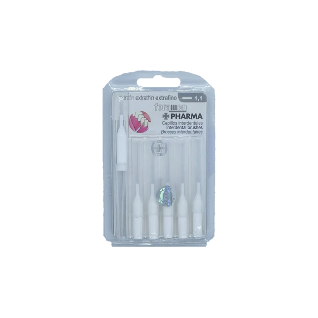 Foramen Cepillo Interdental Extrafino 1,1 6uds
