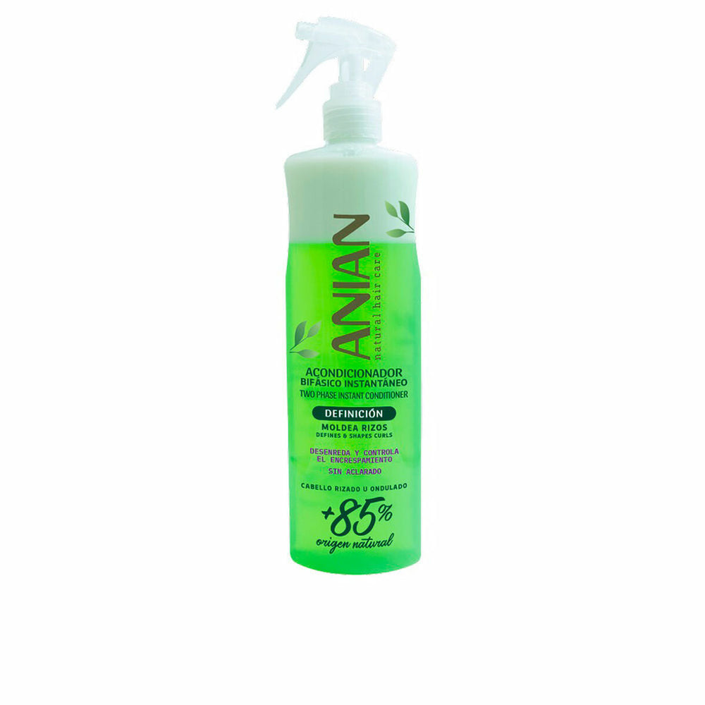 Anian Bifásico Acondicionador Moldea Rizos Unisex, 400 ml