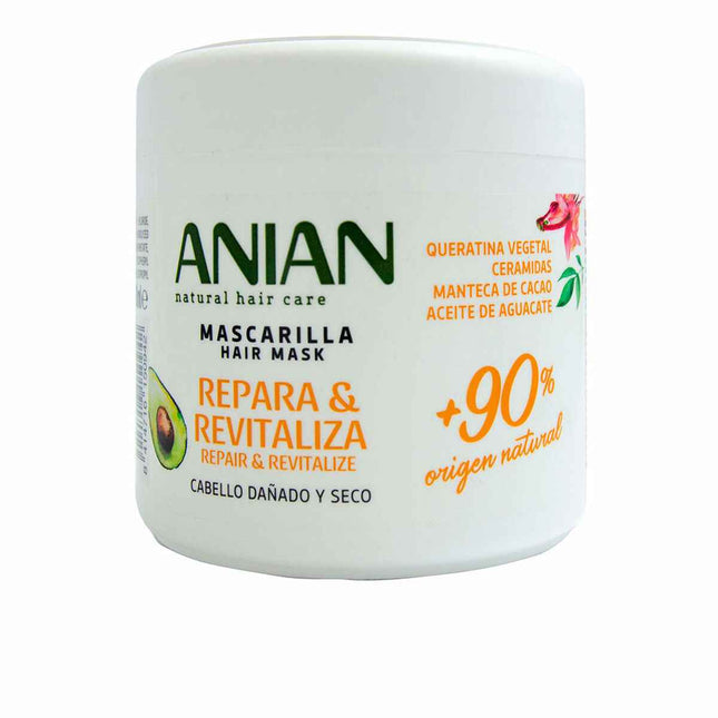Anian Repara y Revitaliza Mascarilla Queratina Vegetal Unisex, 350 ml