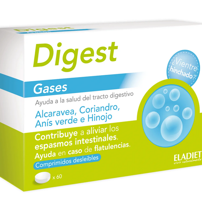 Eladiet Bigest Digest Gases 60 Comp