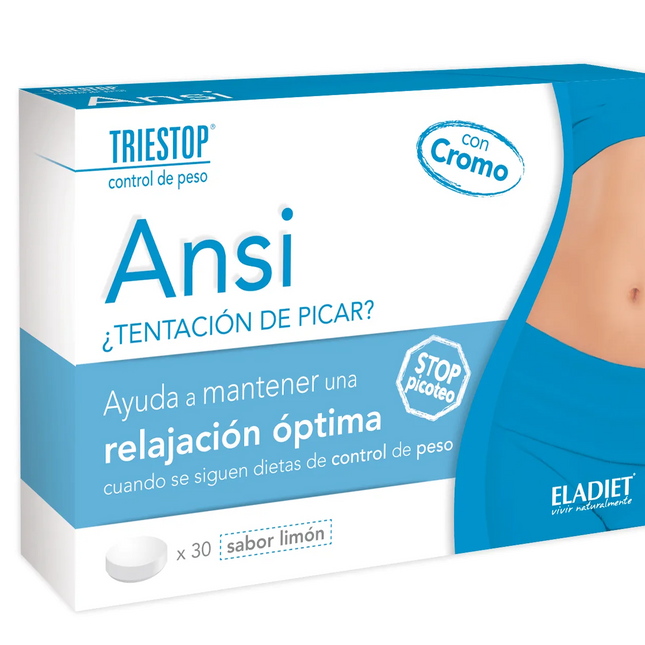 Eladiet Triestop Ansi Limon Con Cromo 30 Comp