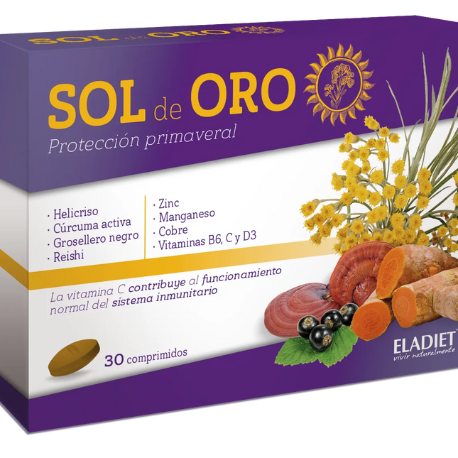 Eladiet Sol De Oro 30 Comp