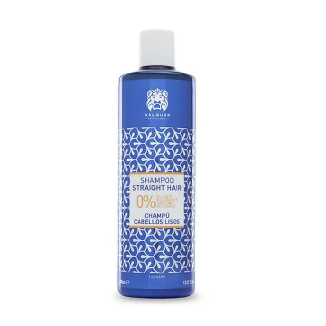 Valquer Shampoo Straight Hair 0% Unisex, 400 ml