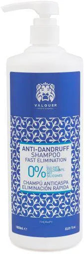 Valquer Champu Anticaspa Elimi Rap Unisex, 1 L