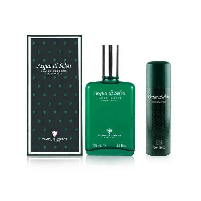 Victor Acqua Di Selva – Eau de Cologne for Men Spray 100 ml, Set 2 Pieces