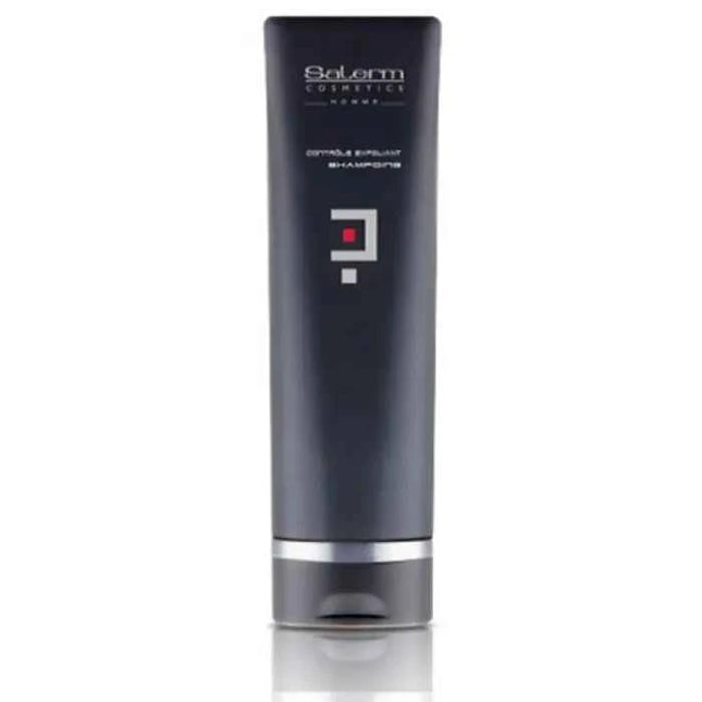 Salerm Cosmetics Homme Controle Exfoliant Anti-Dandruff – Shampoo Unisex, 250 ml