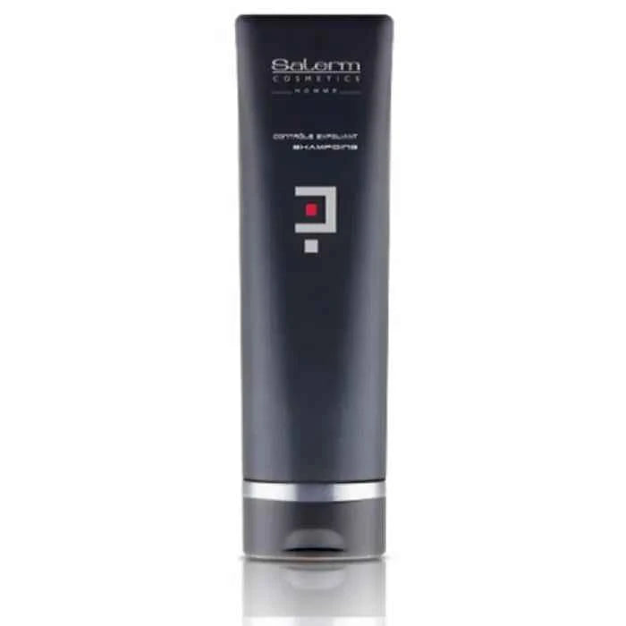 Salerm Cosmetics Homme Controle Exfoliant Anti-Dandruff – Shampoo Unisex, 250 ml
