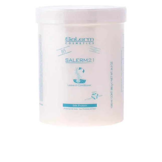 Salerm Cosmetics 21 Silk Protein Leave-in – Conditioner Unisex, 1000 ml