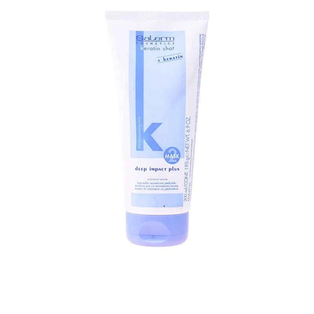 Salerm Cosmetics Keratin Shot Mask Deep Impact Plus Unisex, 200 ml