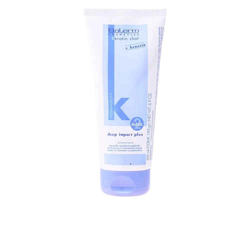 Salerm Cosmetics Keratin Shot Mask Deep Impact Plus Unisex, 200 ml