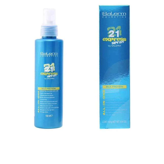Salerm Cosmetics 21 Express Silk Protein – Spray Unisex, 150 ml