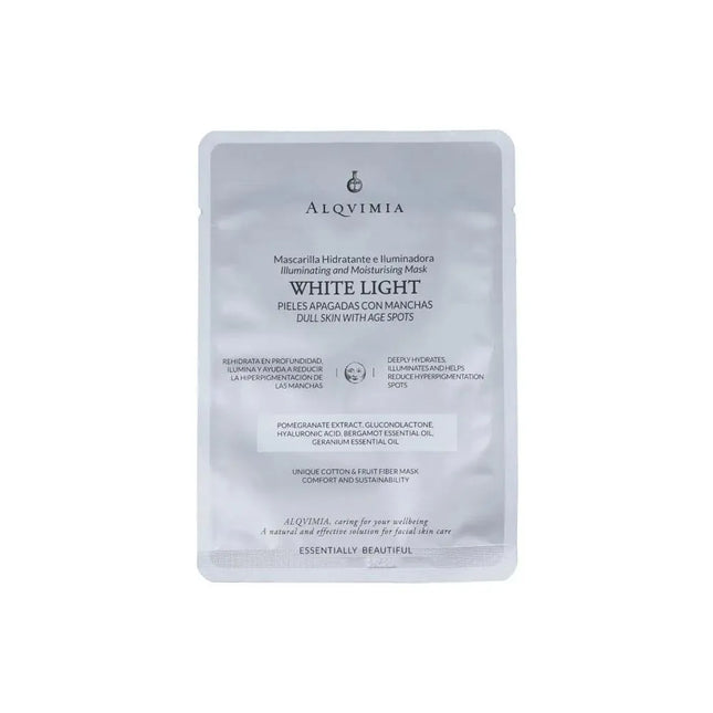 Alqvimia Mascarilla Facial White Light1u Unisex