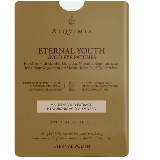 Alqvimia Eternal Youth Gold Maximum Regeneration Eye Mask Unisex