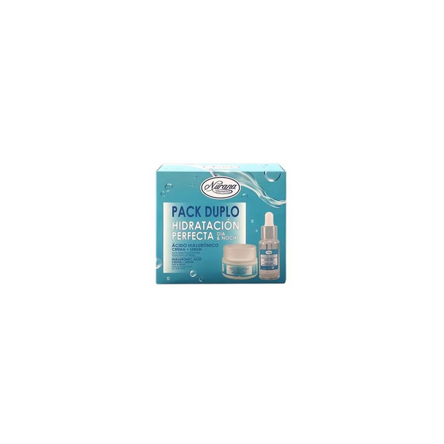 Nurana Pack Duplo Hidratacion Perfecta Dia y Noche Acido Hialuronico Unisex