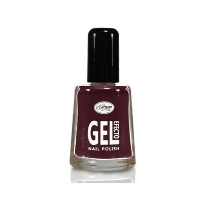 Nurana Gel Effect Nail Polish 10 Burdeaux Unisex, 10 ml