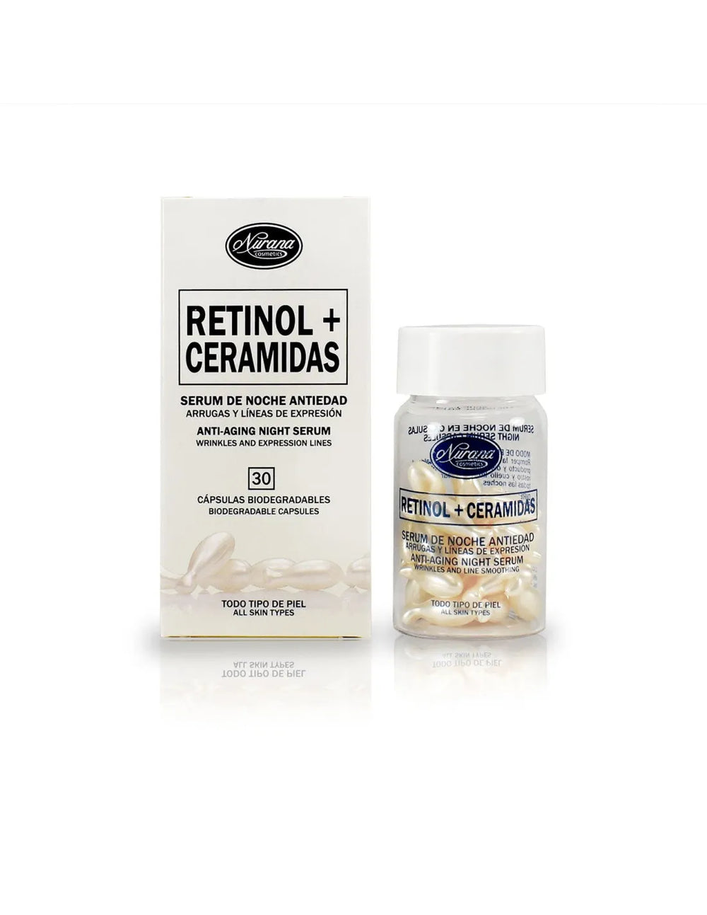Nurana Serum Retinol 30 Capsulas Unisex