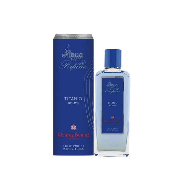 Alvarez GÓMEZ Titanio Homme – Eau de Parfum for Men Spray, 150 ml