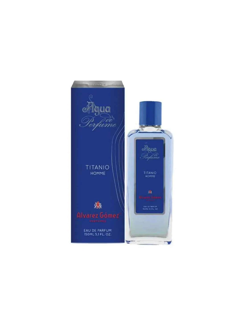 Alvarez GÓMEZ Titanio Homme – Eau de Parfum for Men Spray, 150 ml