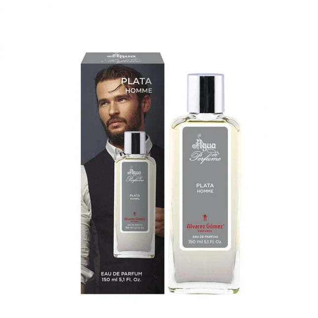 Alvarez GÓMEZ Col Alvarez Gomez Perfume Plata 150 ml – Eau de Parfum for Men