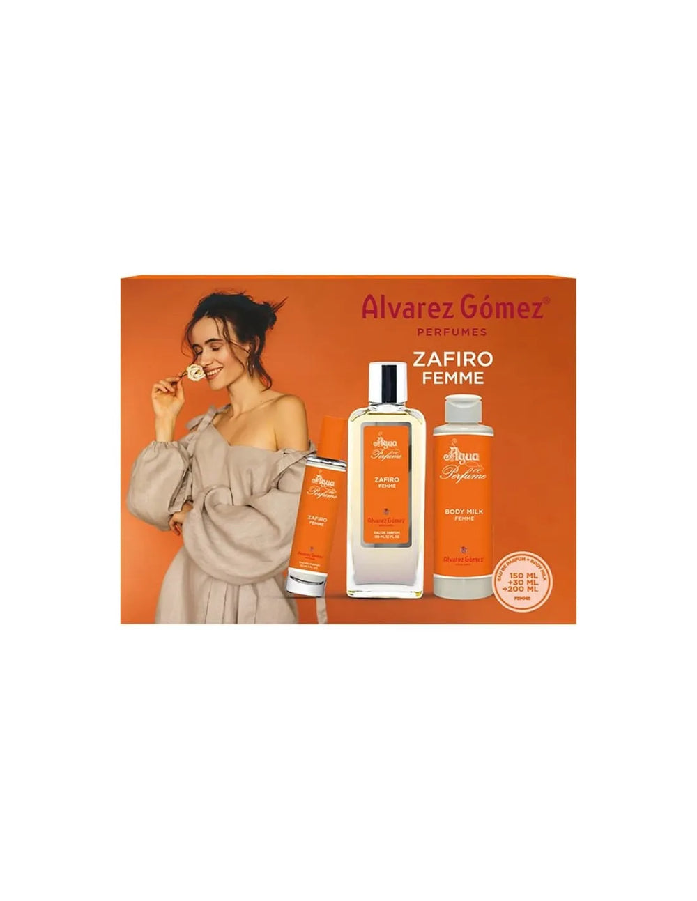 Alvarez GÓMEZ Alv Gomez Agua De Perfume Femme – Eau de Parfum Unisex 150 ml Zafiro Sets